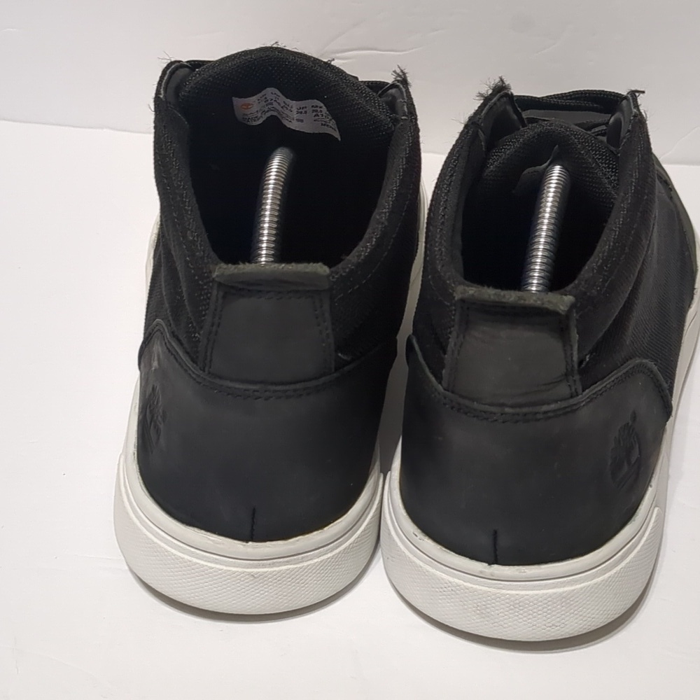 Timberland Men Plain Toe Ankle Chukka Boots Groveton Size 11.5 Black - Picture 3 of 7